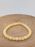 Solar Plexus Chakra Yellow Jade Bracelet