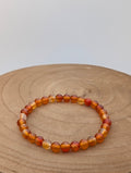 Sacral Chakra Carnelian Bracelet